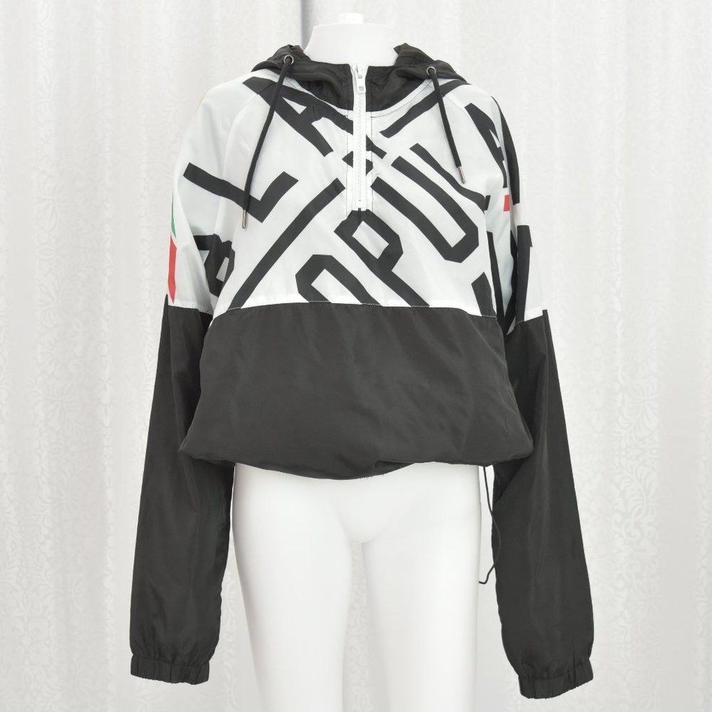 BLACK BY POPULAR DEMAND Windbreaker Hoodie